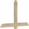 Ekena Millwork Eugene Rough Sawn Timber Gable Bracket, Douglas Fir, 48"W x 32"H x 2"D x 4"F, 16/12 Pitch GBW048X32X0204EUG00RDF - alternate 3